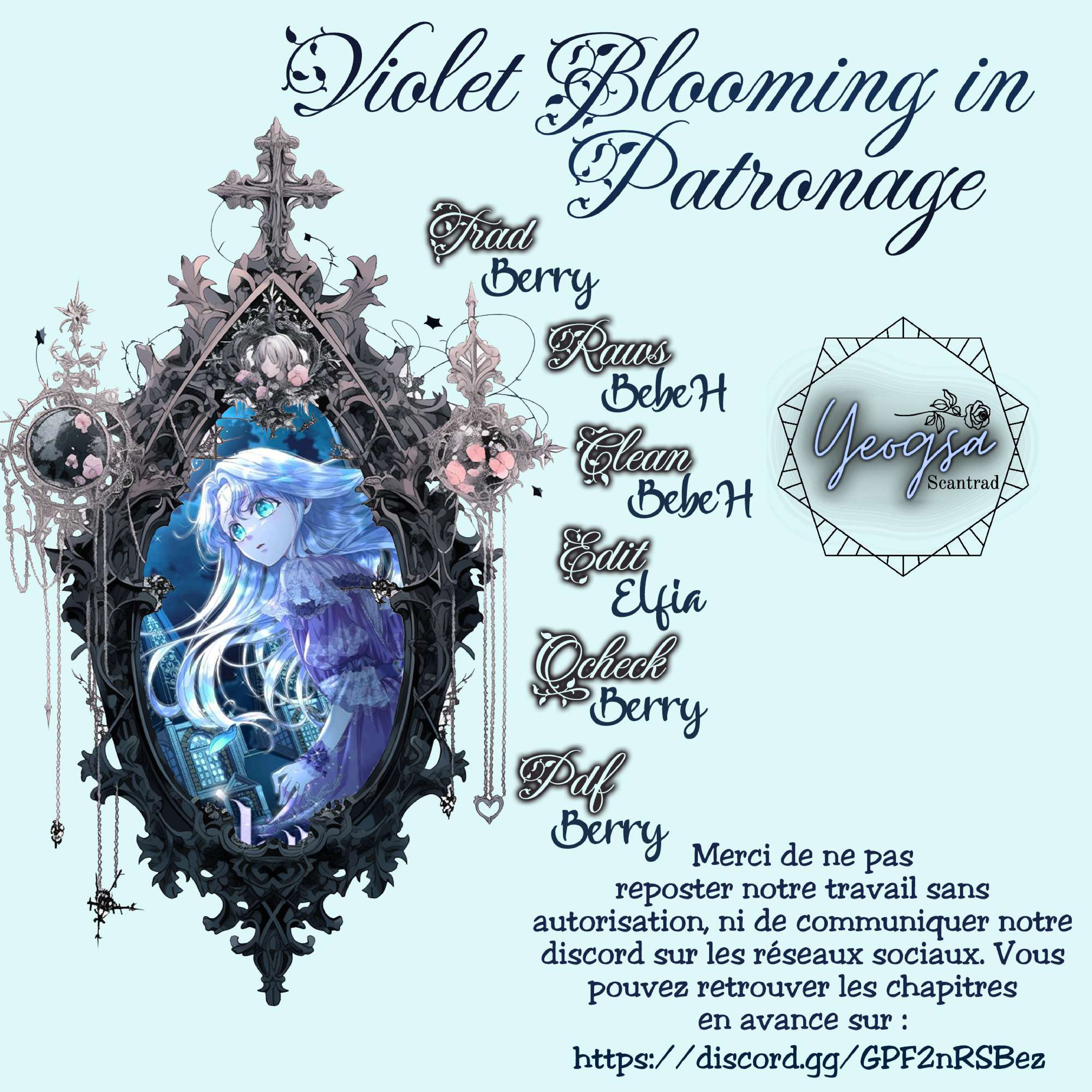 Read The Blooming Violet in the Back Garden FR Manga Online