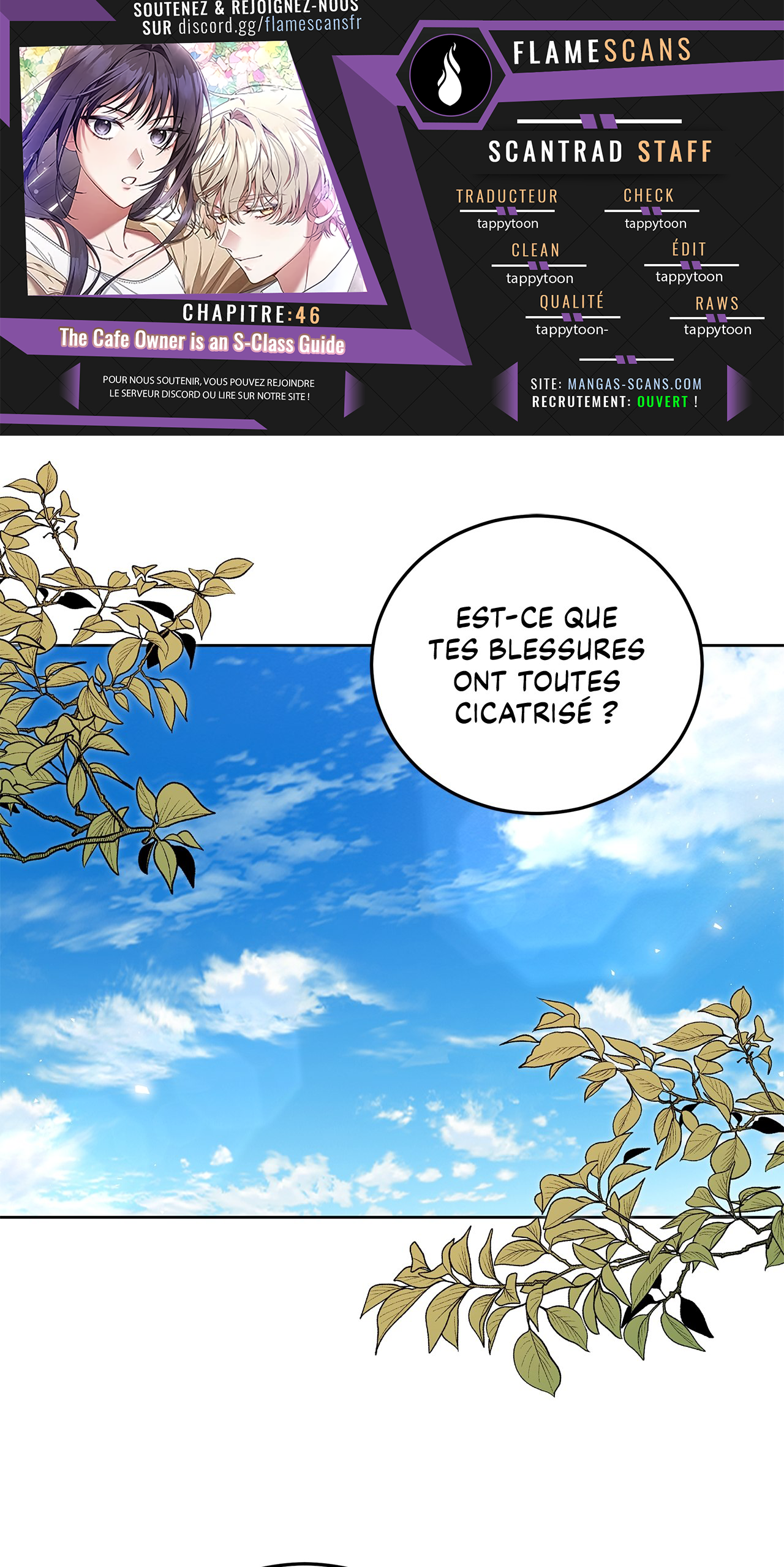 Read The Cafe Owner is an S Class Guide FR Manga Online