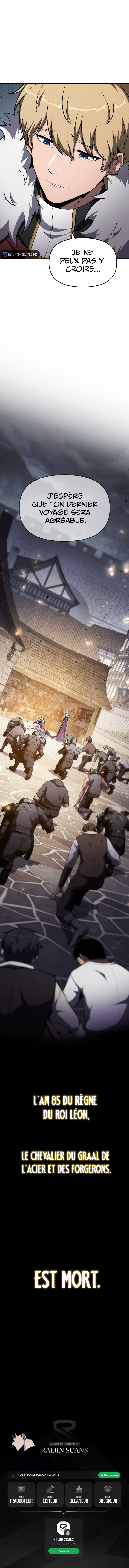 Read The Knight King Who Returned With a God FR Manga Online