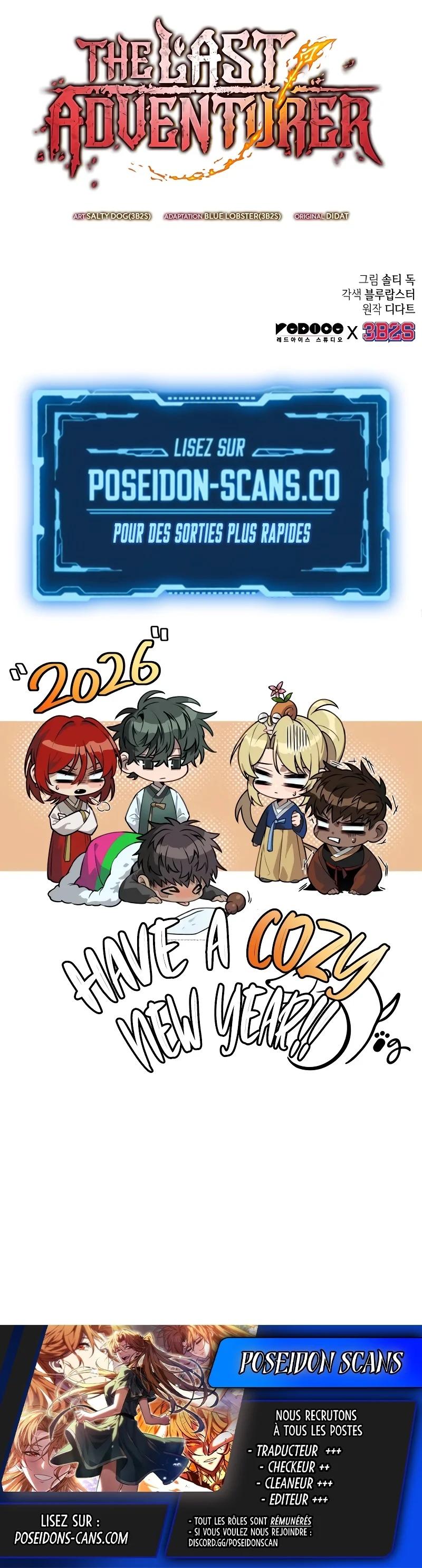 Read The Last Adventurer FR Manga Online