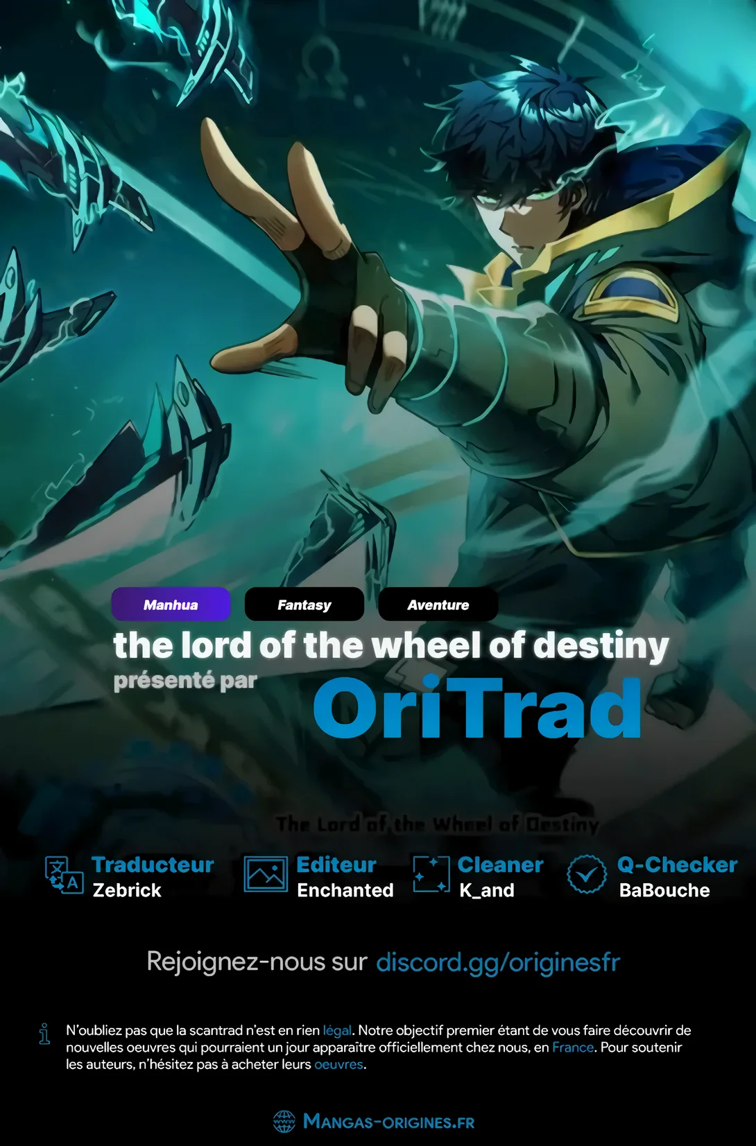 Read The Lord of the Wheel of Destiny FR Manga Online