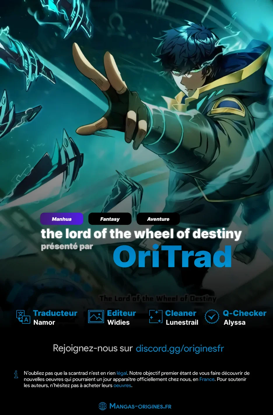 Read The Lord of the Wheel of Destiny FR Manga Online