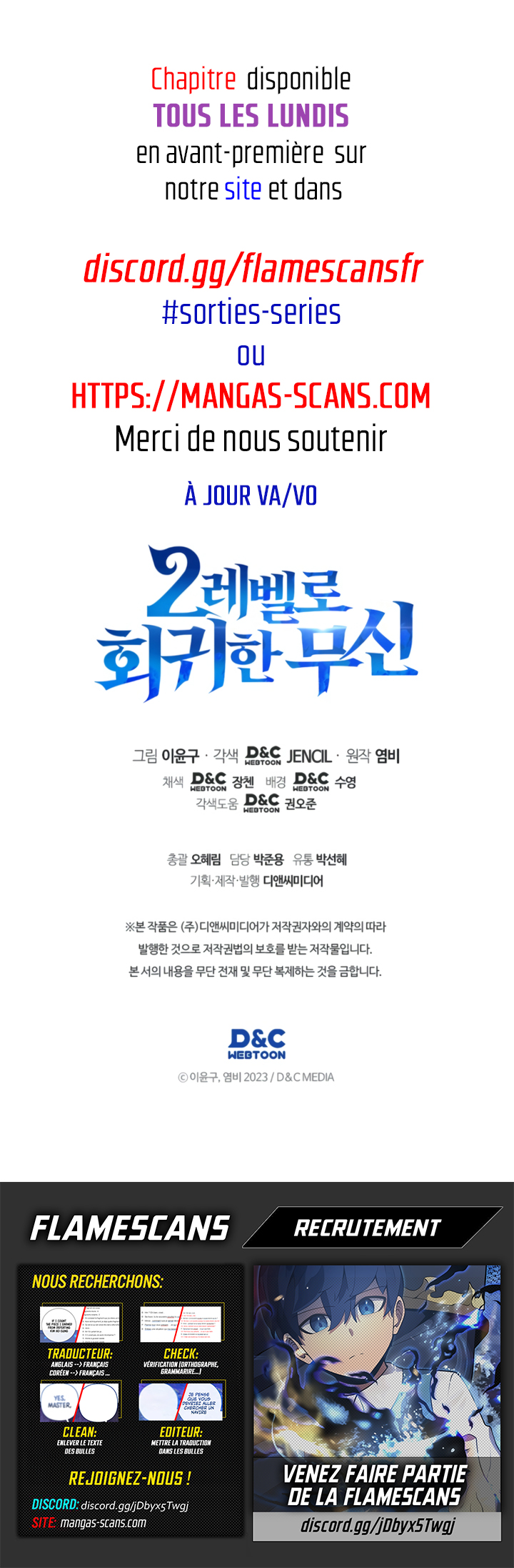 Read The Martial God Who Regressed Back to Level 2 FR Manga Online