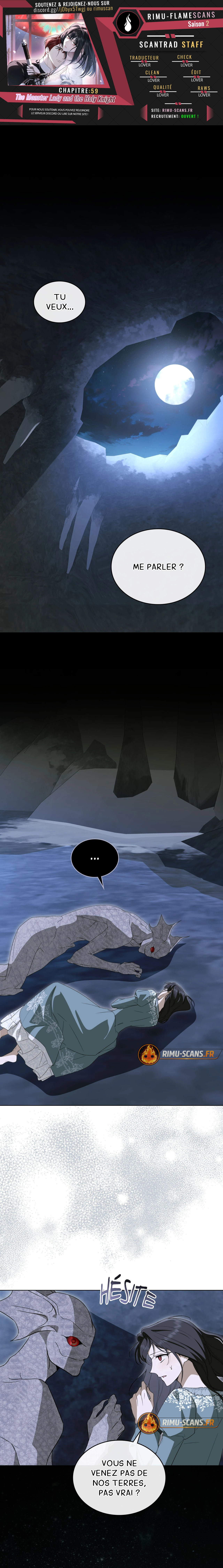 Read The Monster Lady and the Holy Knight FR Manga Online