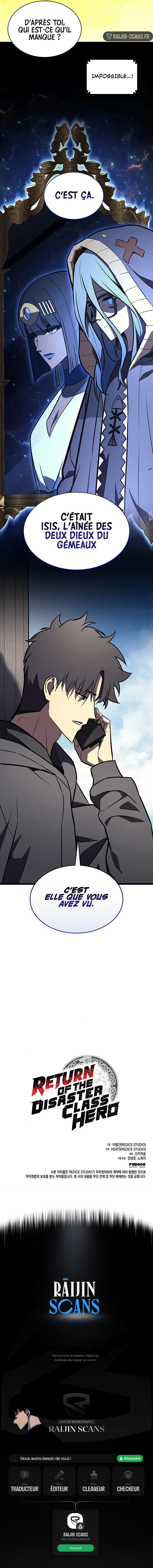 Read The Return of the Disaster Class Hero FR Manga Online