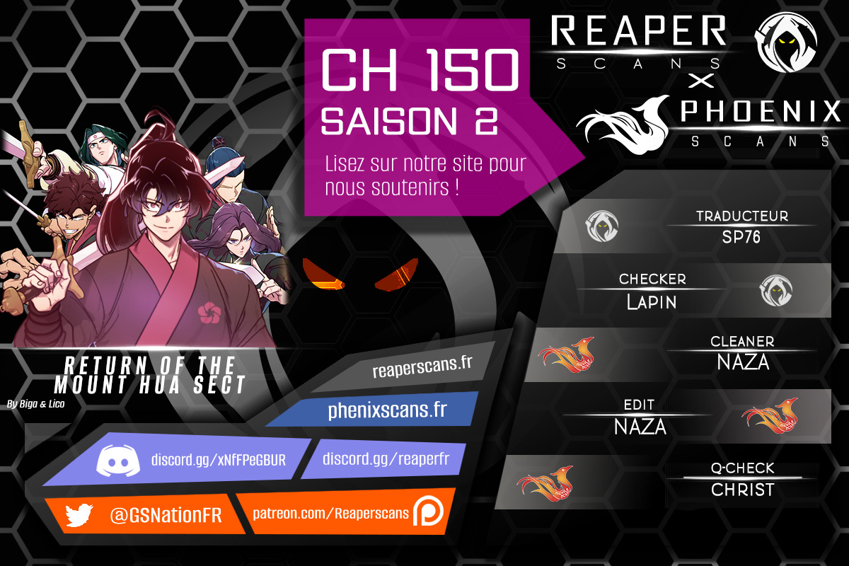 Read The Returns of The Mount Hua Sect FR Manga Online