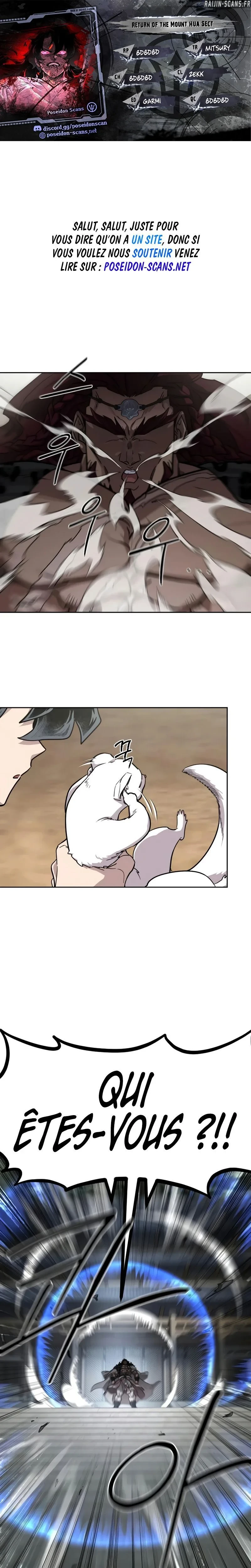 Read The Returns of The Mount Hua Sect FR Manga Online