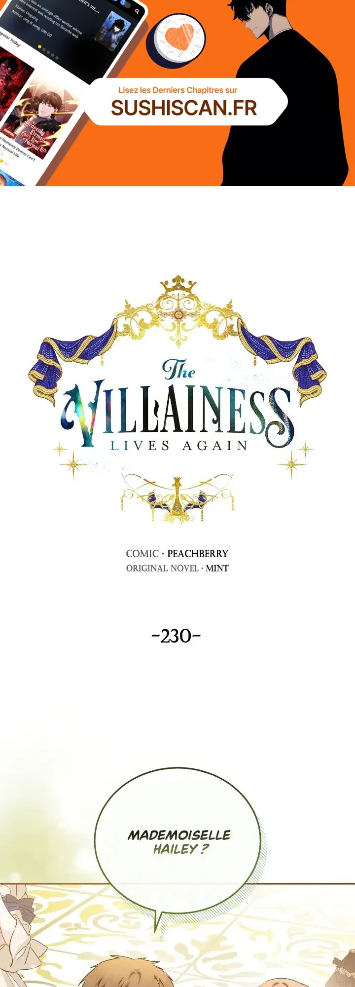 Read The Villainess Lives Again FR Manga Online