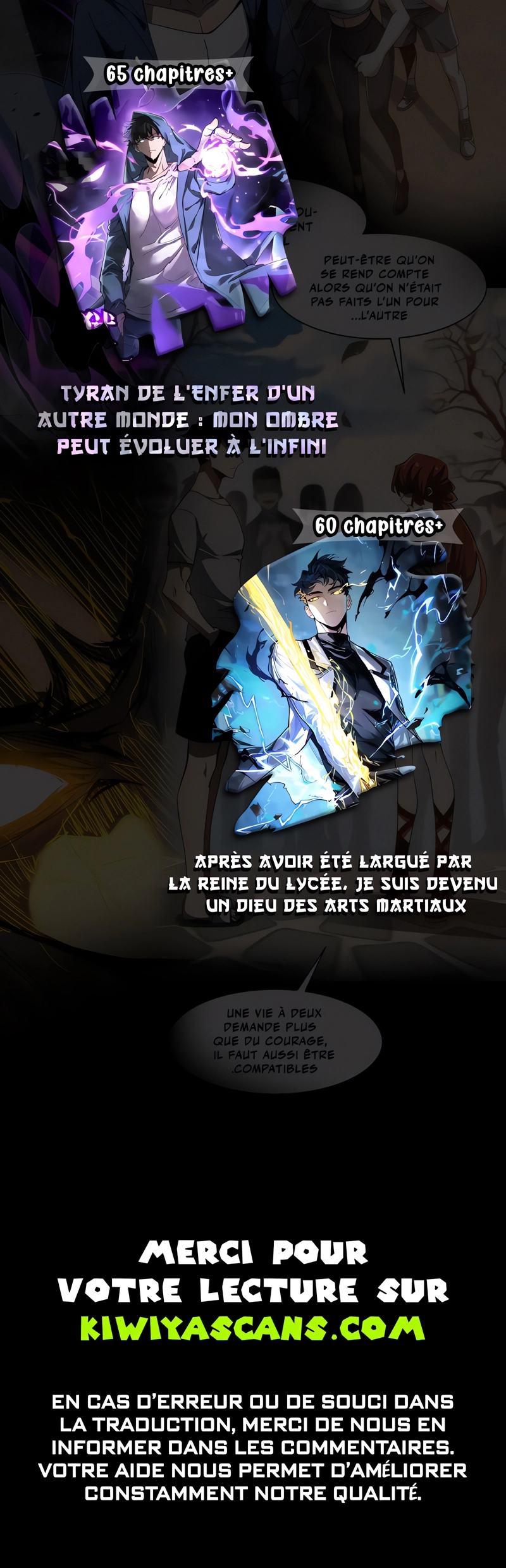 Read Tyrant of the Otherworldly Hell My Shadow Can Evolve Infinitely FR Manga Online