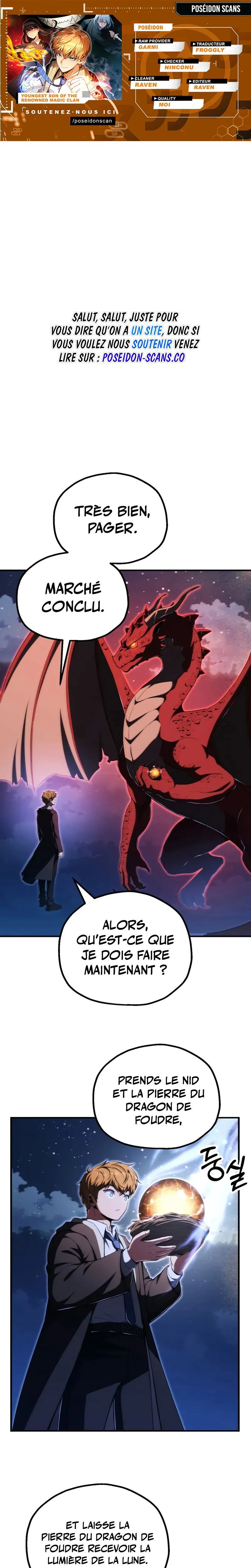 Read Youngest Son of the Renowned Magic Clan FR Manga Online