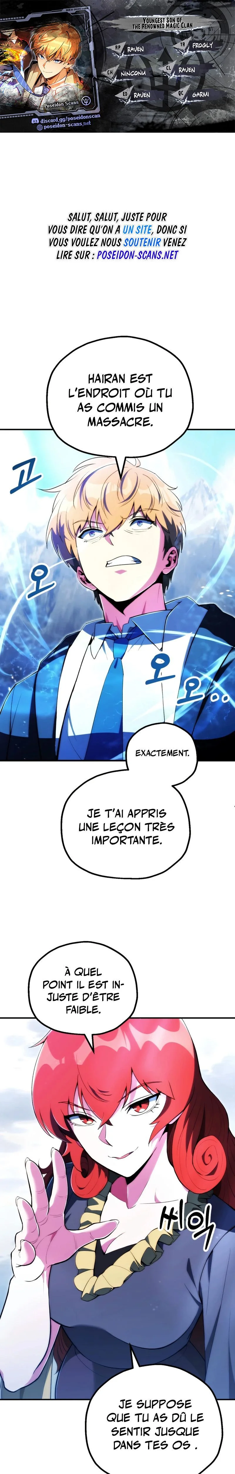 Read Youngest Son of the Renowned Magic Clan FR Manga Online