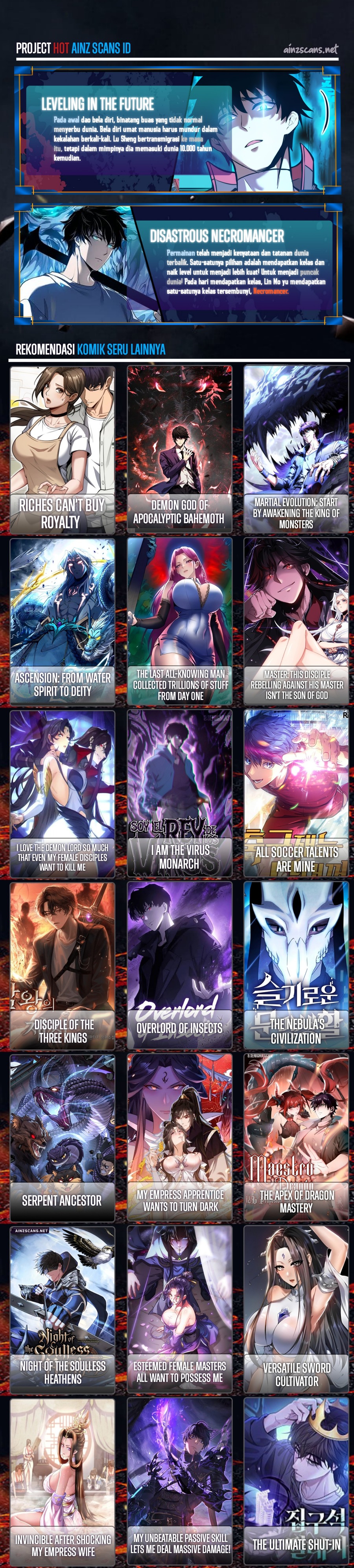 Read Ascension From Water Spirit to Deity ID Manga Online