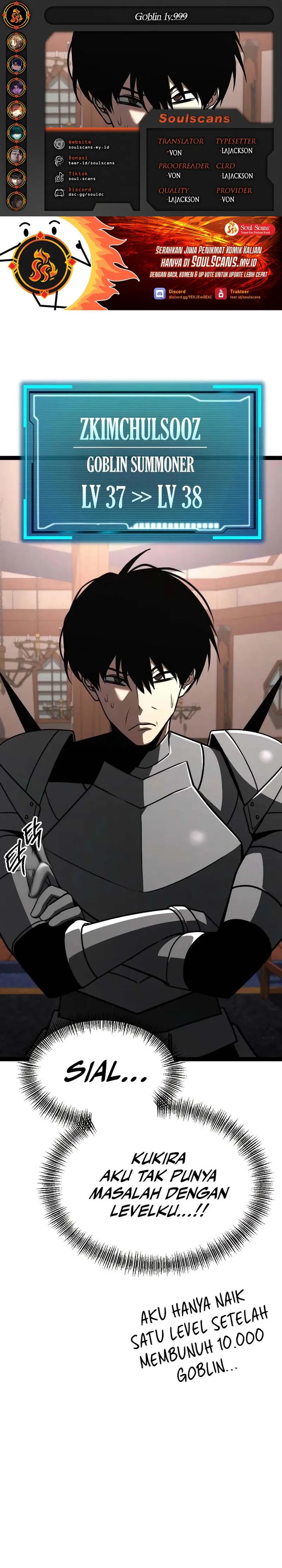 Read Level 999 Goblin Bahasa Indonesia ID Manga Online