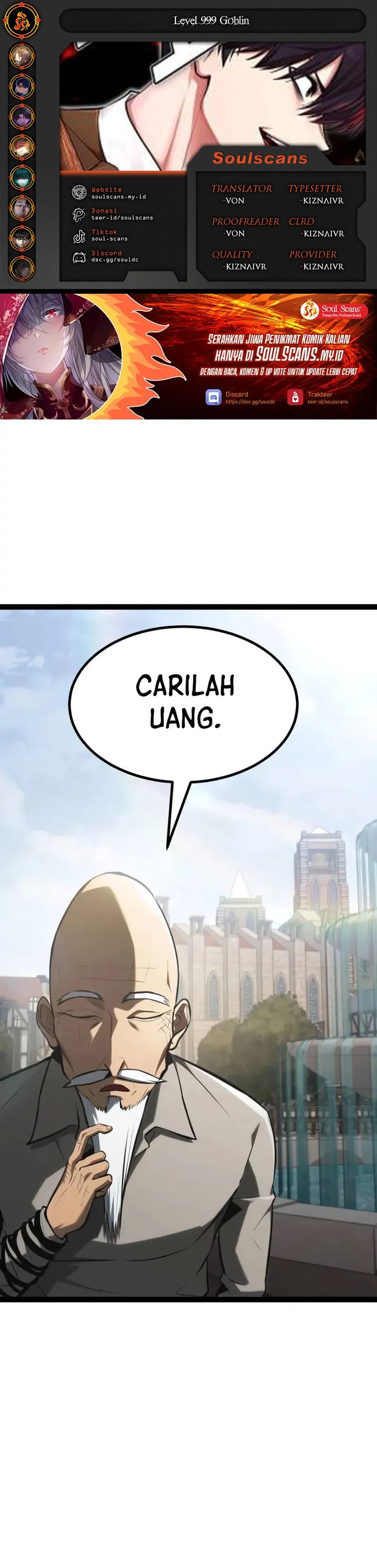 Read Level 999 Goblin Bahasa Indonesia ID Manga Online