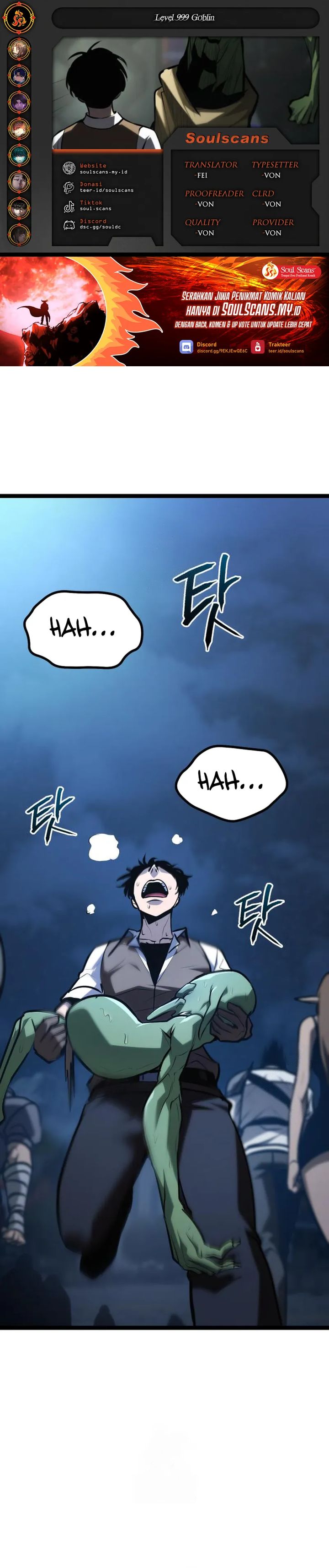 Read Level 999 Goblin Bahasa Indonesia ID Manga Online