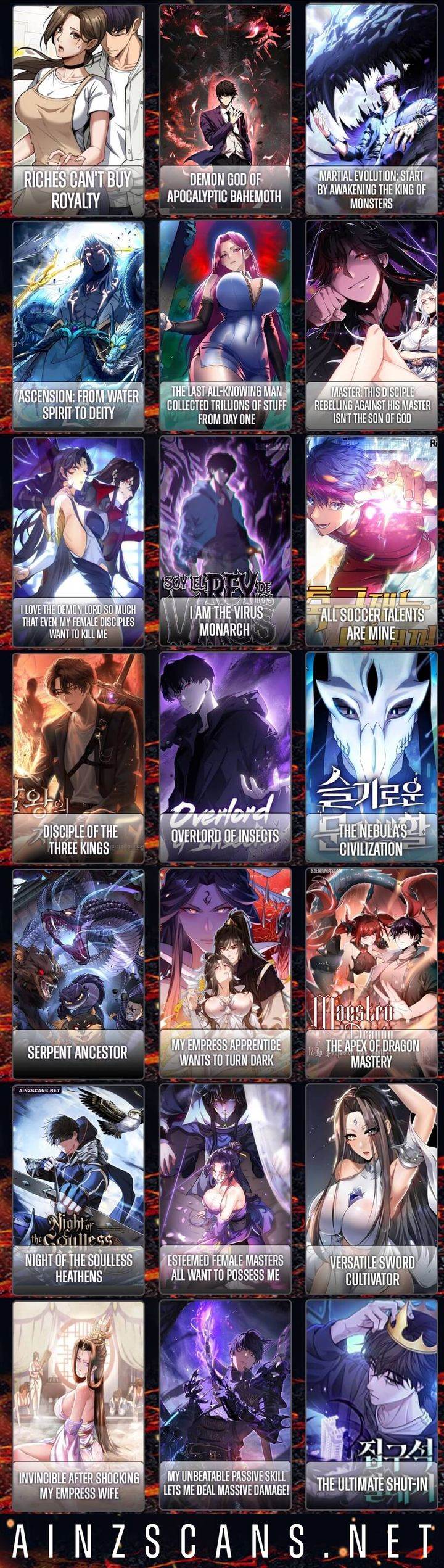 Read Martial Evolution Start by Awakening the King of Monsters ID Manga Online