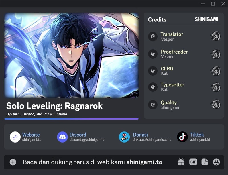 Read Solo Leveling Ragnarok Bahasa Indonesia ID Manga Online