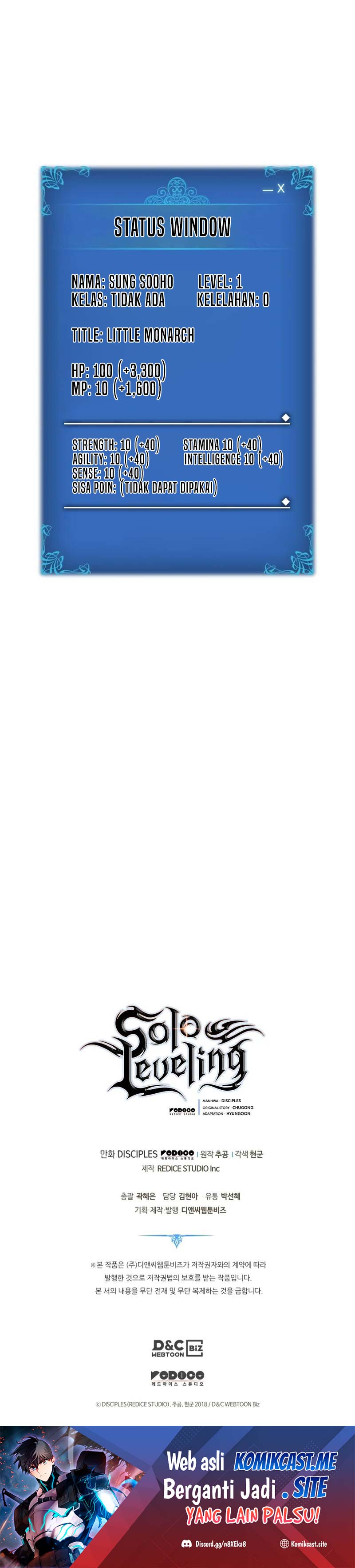 Read Solo Leveling Side Story Bahasa Indonesia ID Manga Online