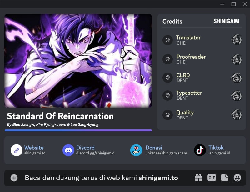 Read Standard of Reincarnation ID Manga Online