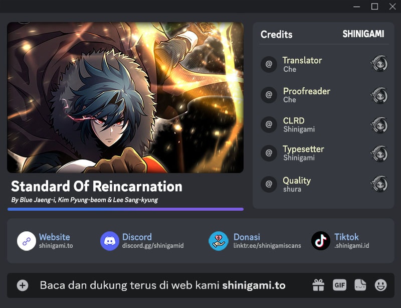 Read Standard of Reincarnation ID Manga Online