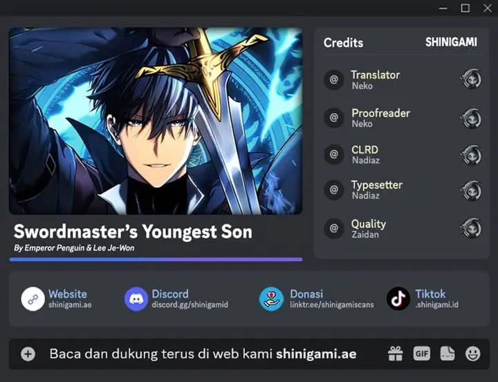 Read Swordmaster’s Youngest Son Bahasa Indonesia ID Manga Online