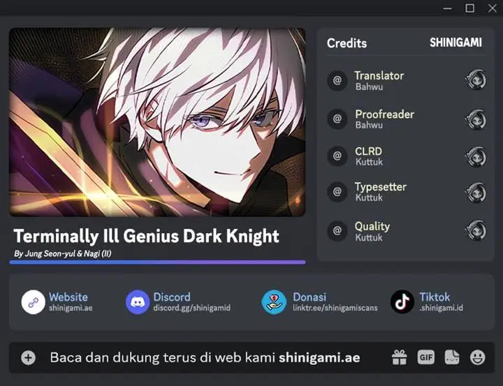 Read Terminally Ill Genius Dark Knight Bahasa Indonesia ID Manga Online