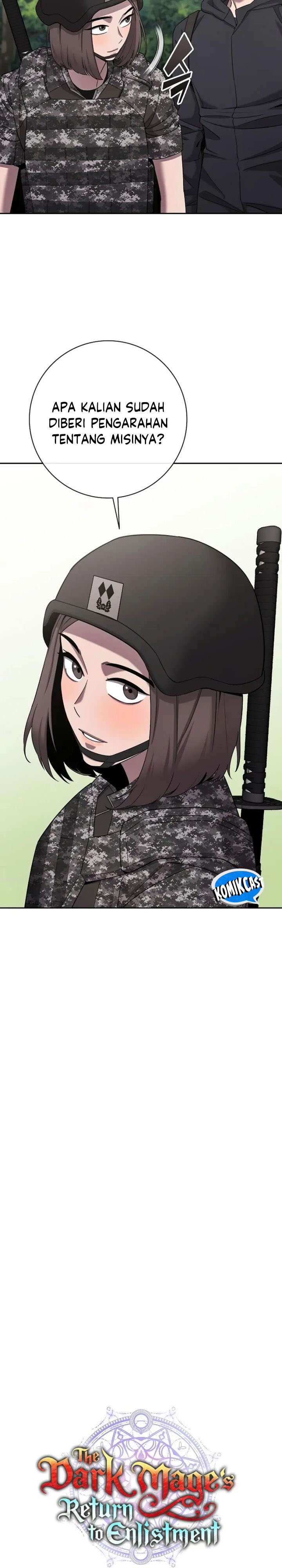 Read The Dark Mage’s Return to Enlistment Bahasa Indonesia ID Manga Online