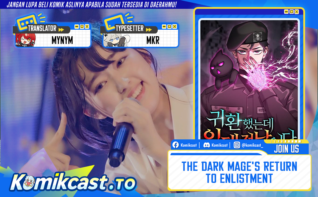 Read The Dark Mage’s Return to Enlistment Bahasa Indonesia ID Manga Online