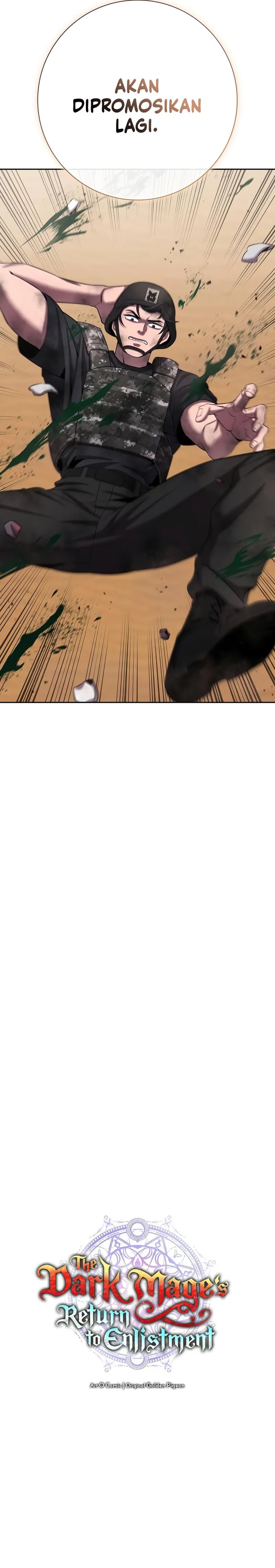Read The Dark Mage’s Return to Enlistment Bahasa Indonesia ID Manga Online