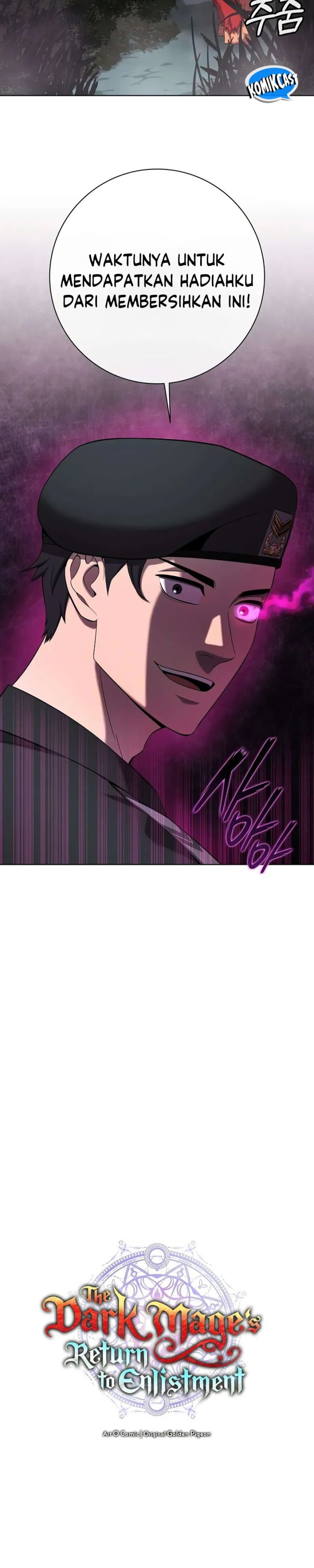 Read The Dark Mage’s Return to Enlistment Bahasa Indonesia ID Manga Online