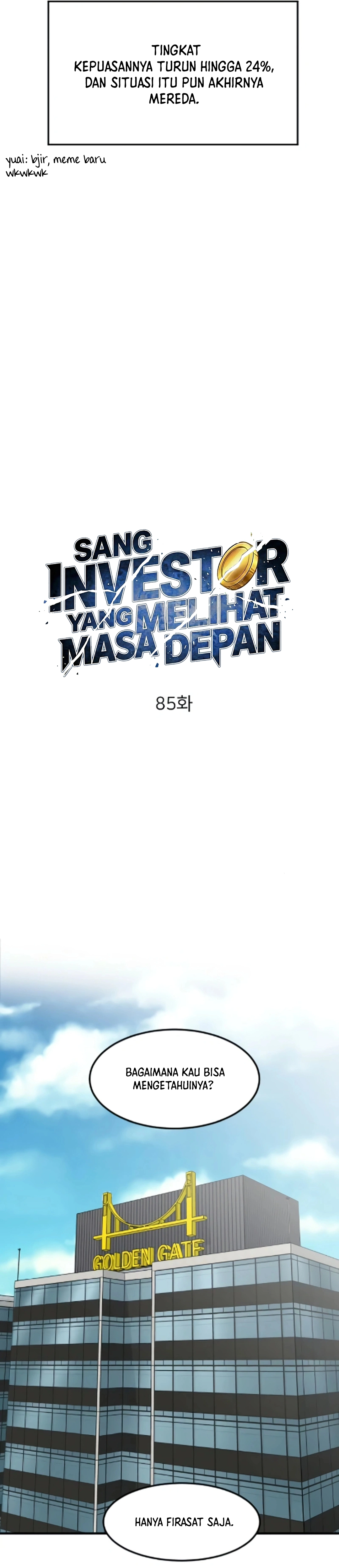 Read The Investor Who Sees The Future ID Manga Online