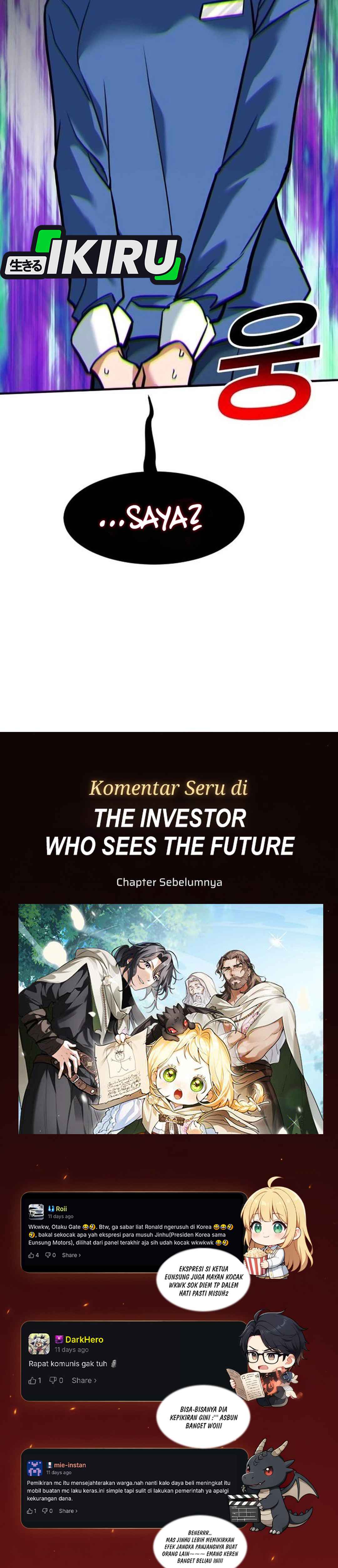 Read The Investor Who Sees The Future ID Manga Online