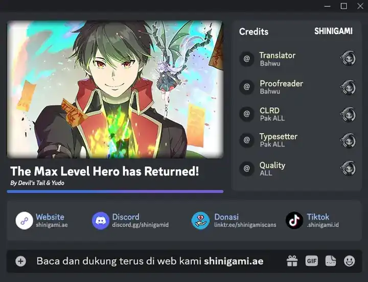 Read The Max Level Hero Has Returned ID Manga Online