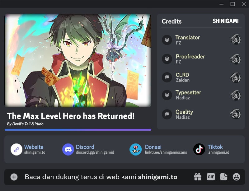 Read The Max Level Hero Has Returned ID Manga Online