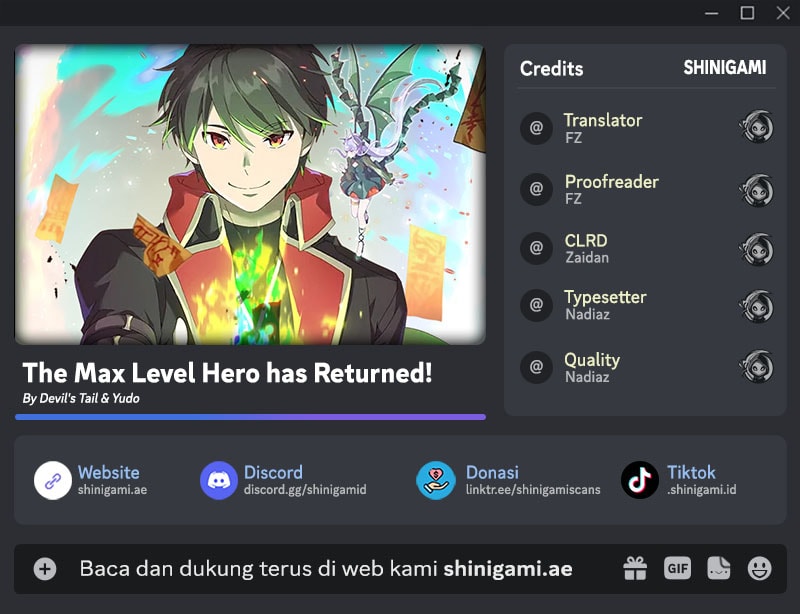 Read The Max Level Hero Has Returned ID Manga Online