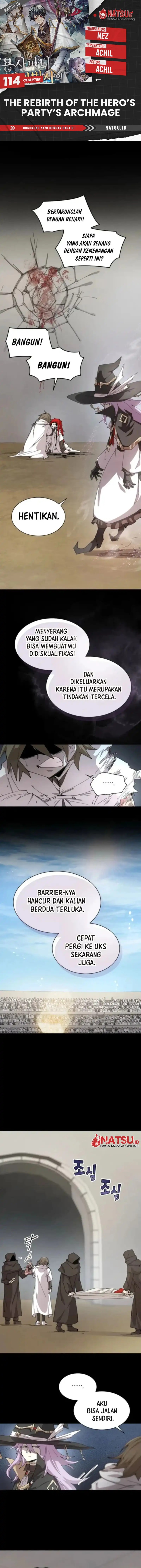 Read The Rebirth of the Hero’s Party’s Archmage Bahasa Indonesia ID Manga Online