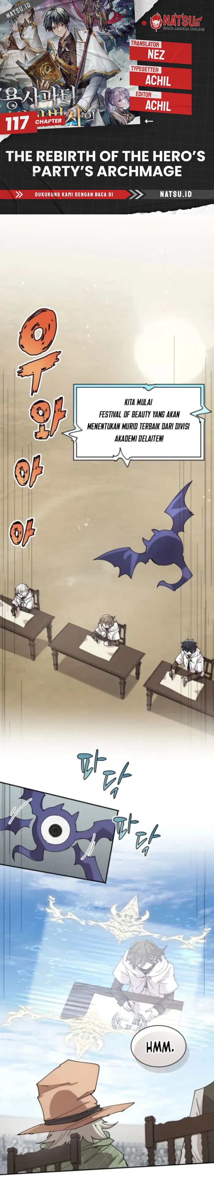 Read The Rebirth of the Hero’s Party’s Archmage Bahasa Indonesia ID Manga Online