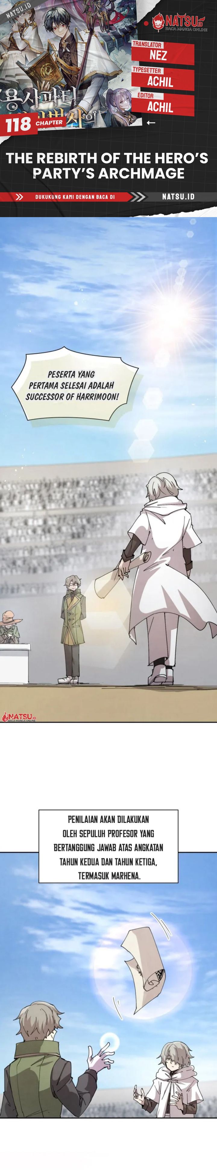 Read The Rebirth of the Hero’s Party’s Archmage Bahasa Indonesia ID Manga Online
