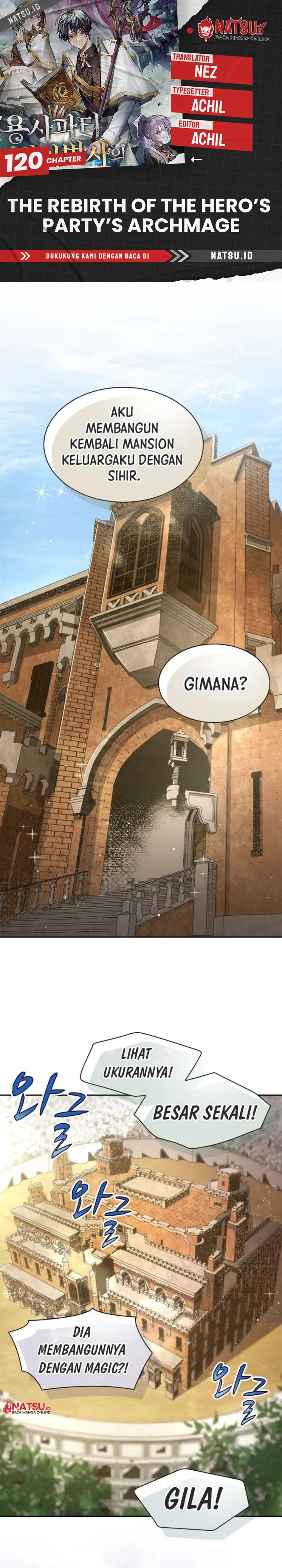 Read The Rebirth of the Hero’s Party’s Archmage Bahasa Indonesia ID Manga Online