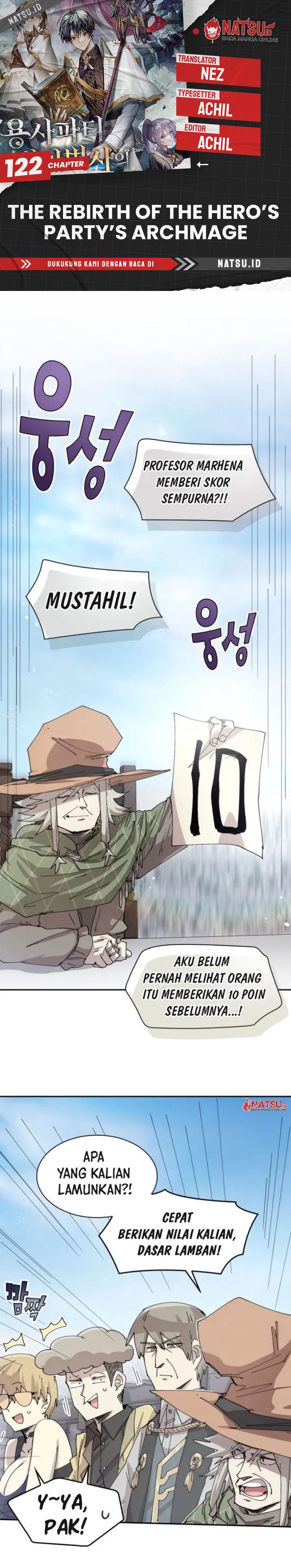 Read The Rebirth of the Hero’s Party’s Archmage Bahasa Indonesia ID Manga Online