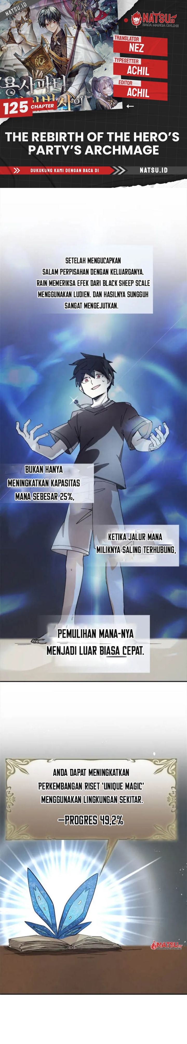 Read The Rebirth of the Hero’s Party’s Archmage Bahasa Indonesia ID Manga Online