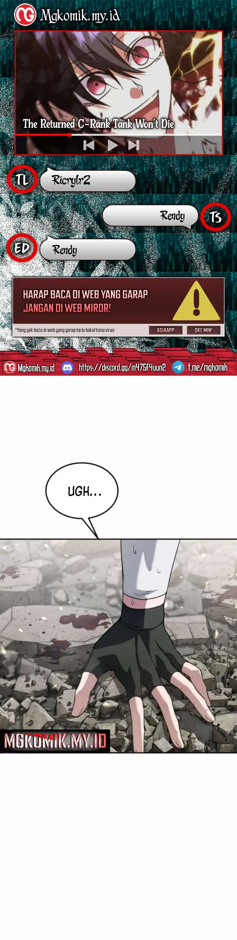 Read The Returned C Rank Tank Won’t Die ID Manga Online