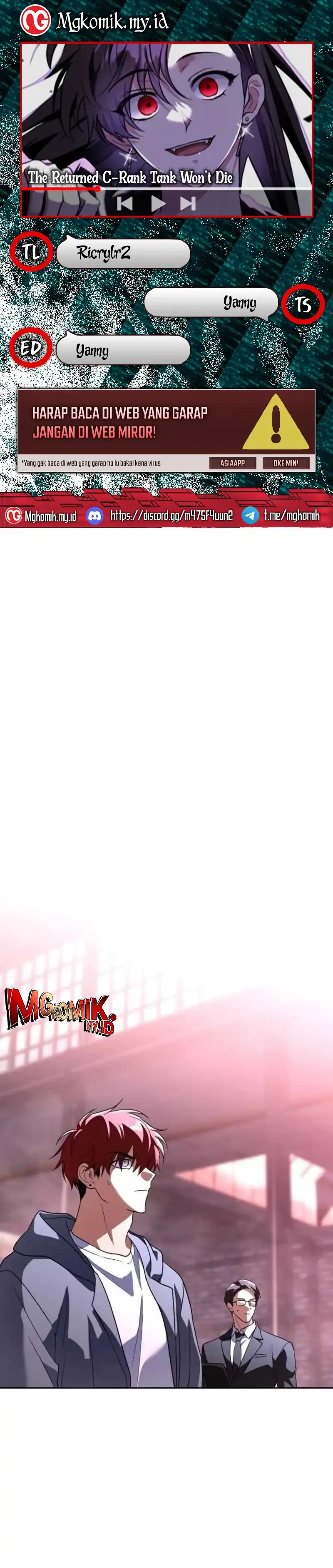 Read The Returned C Rank Tank Won’t Die ID Manga Online