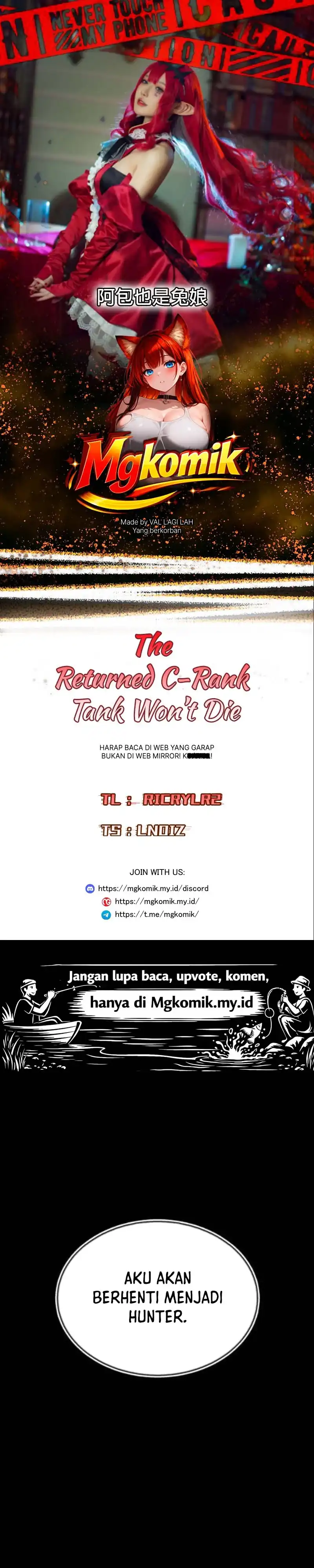 Read The Returned C Rank Tank Won’t Die ID Manga Online